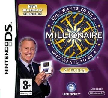 Who Wants to Be a Millionaire - 2nd Edition (Europe) (En,Fr,De,Es,It,Nl) box cover front